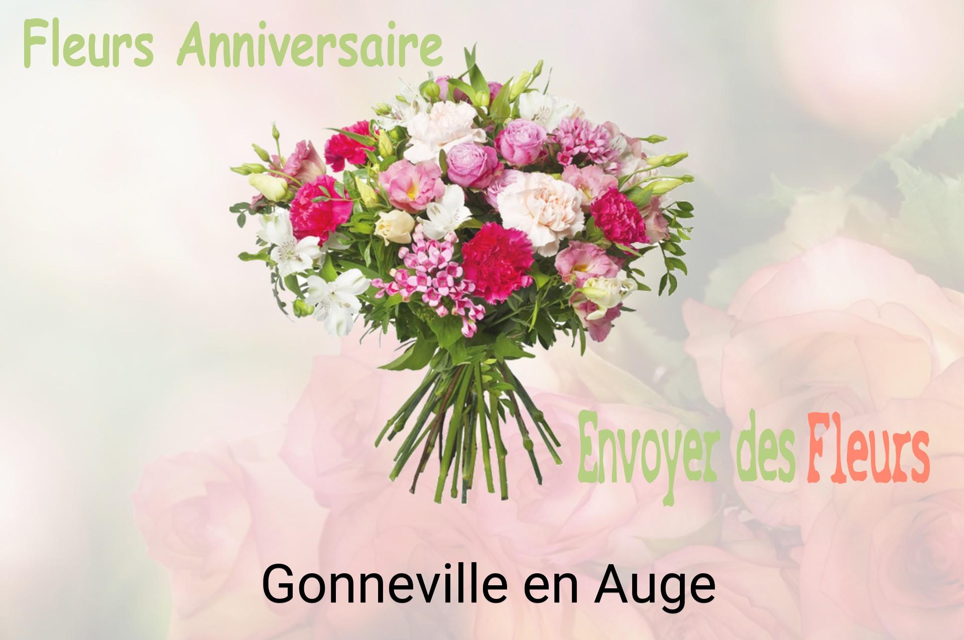 Bouquet de fleurs d’anniversaire livré à Gonneville-en-Auge